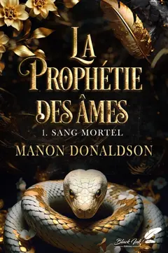 La prophétie des âmes, tome 1 : Sang mortel, couverture