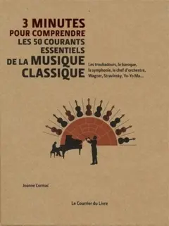3 minutes pour comprendre les 50 courants essentiels de la musique classique : les troubadours, le baroque, la symphonie, le chef d'orchestre, Wagner, Stravinsky, Yo-Yo Ma…