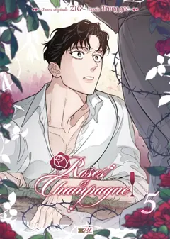Roses et champagne, tome 5, couverture