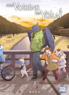 Nos voisins les yôkai, tome 3, couverture